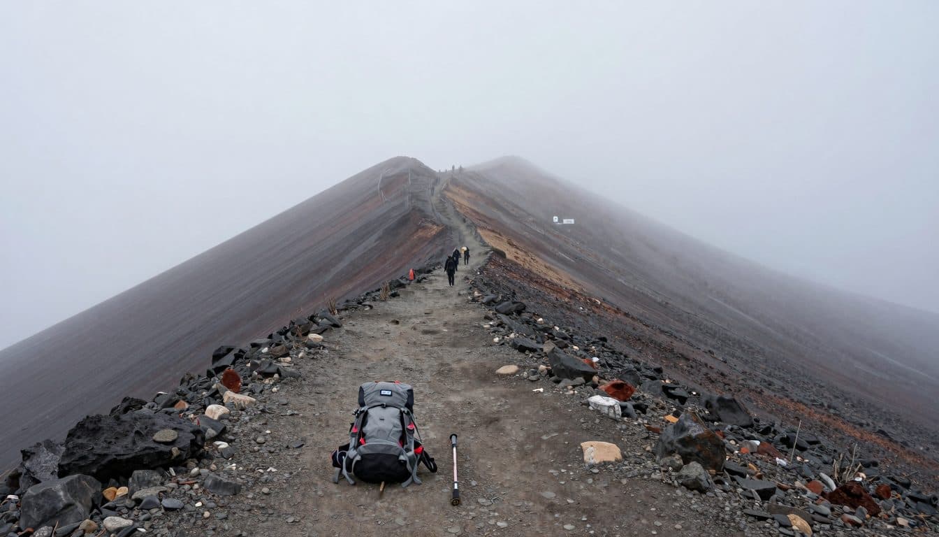Father leaves exhausted seven-year-old alone on Mount Fuji
