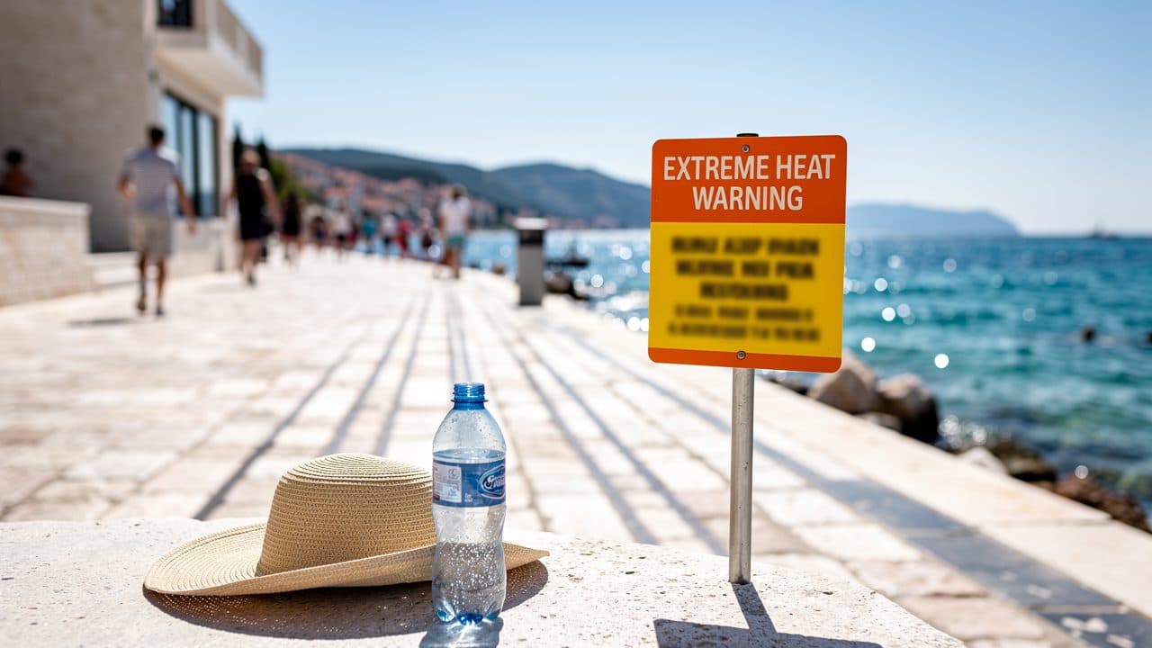 Heat Wave in Croatia Continues: Warnings for the Adriatic Coast and Safety Guidelines for Tourists