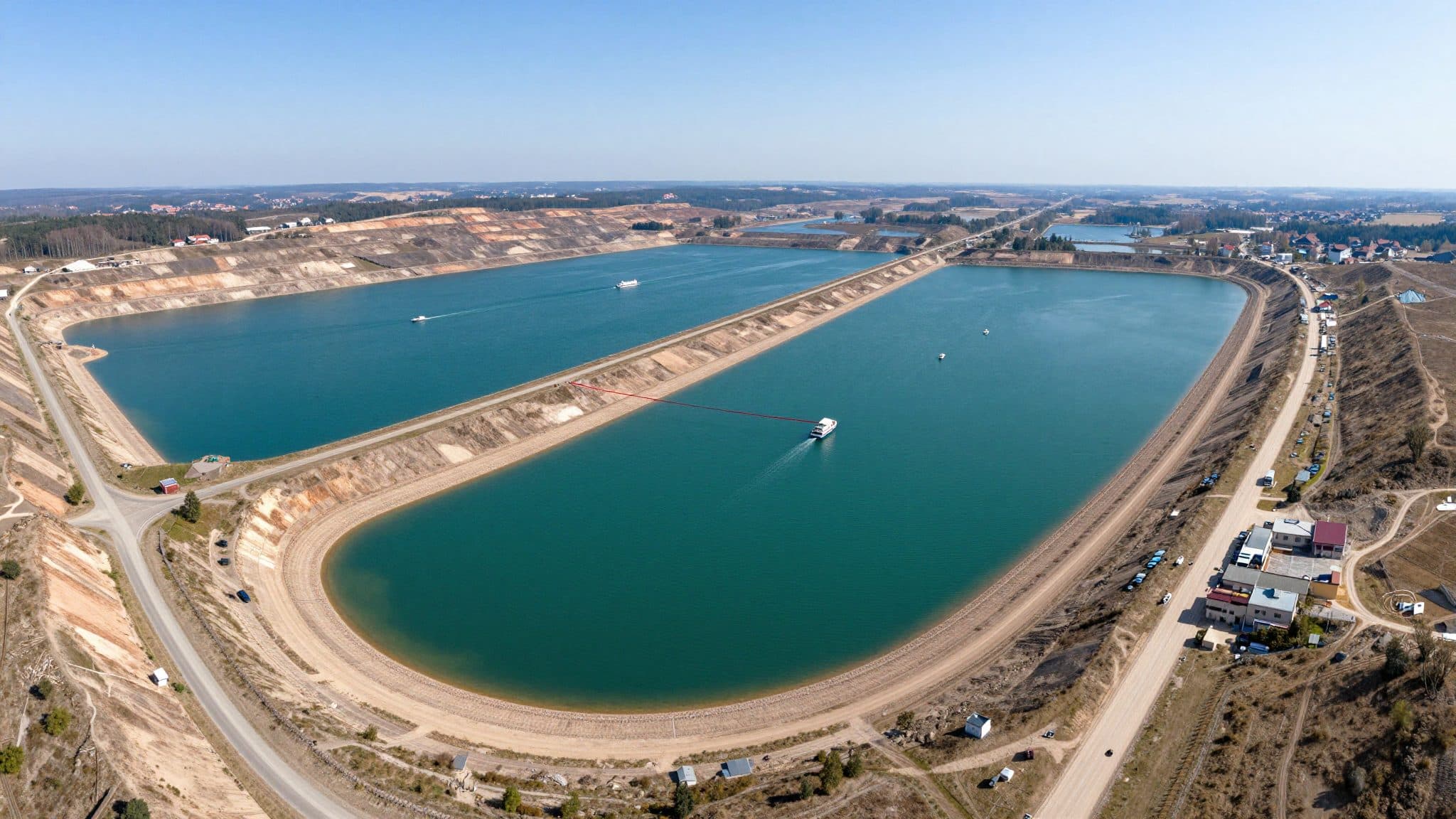 Lusatian Lake District opens: Europe's largest artificial lake landscape is complete