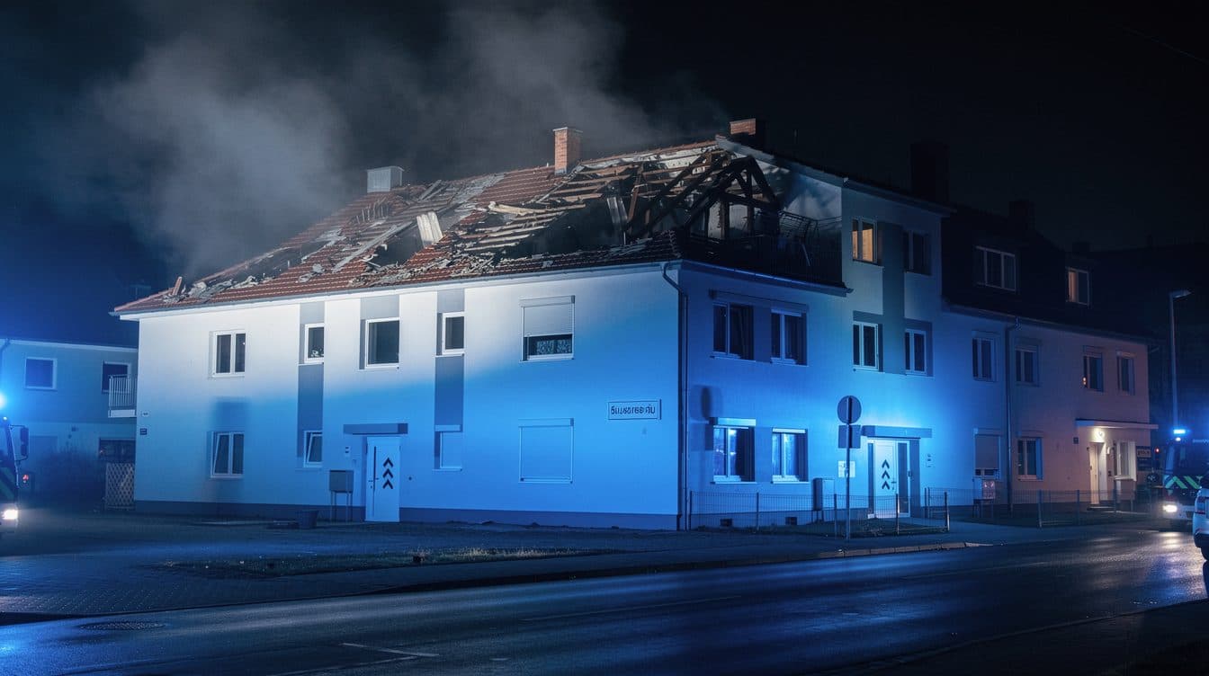 Russian Drone Strikes Apartment Block in Romania
