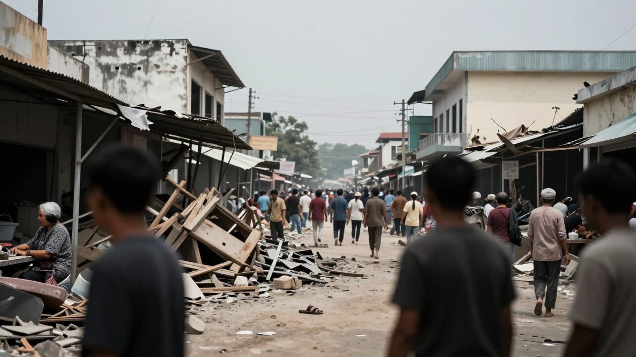 Airstrike on Market in Western Myanmar's Rakhine Kills Nearly 50 People