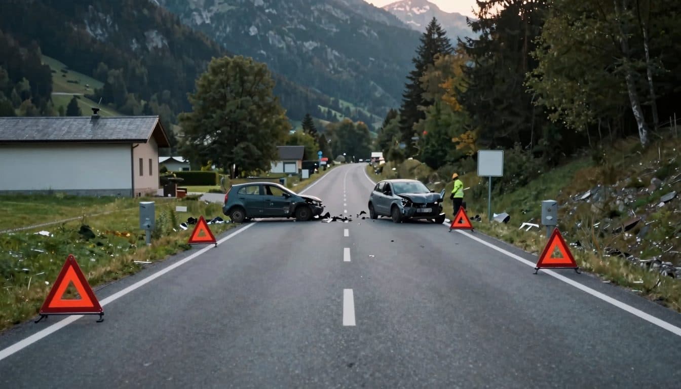Serious head-on collision on Murtal Straße: 63-year-old critically injured