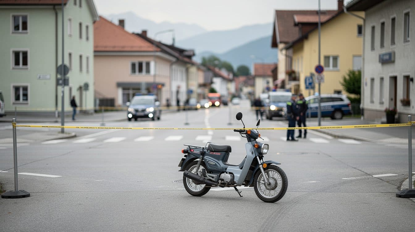 15-Year-Old Injures Two Police Officers in Moped Getaway in Steyr