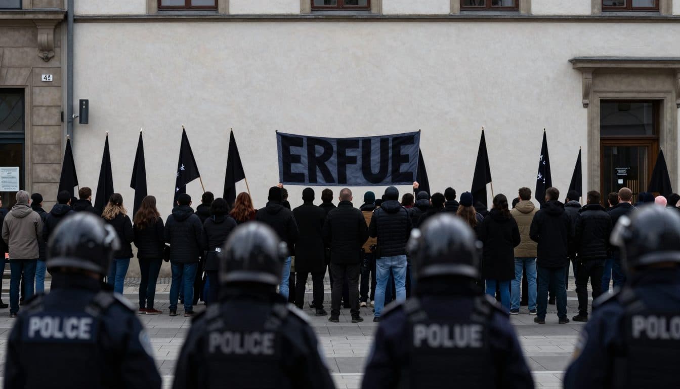 AfD Federal Party Conference in Erfurt: Tens of Thousands of Demonstrators and Large Police Deployment Expected