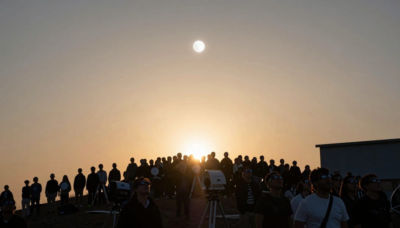 Spain prepares for total solar eclipse as public viewing events draw crowds across Europe