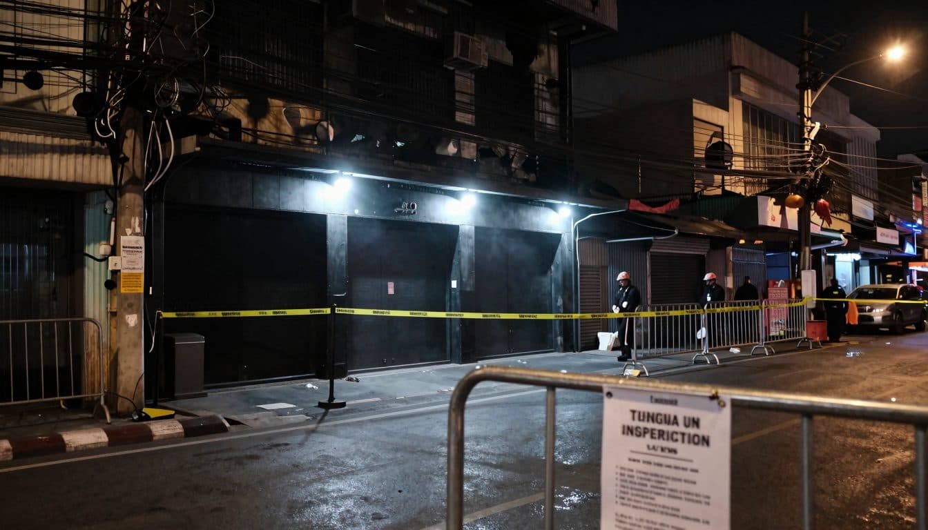 Thailand announces comprehensive review of entertainment venues after Bangkok fire kills 30