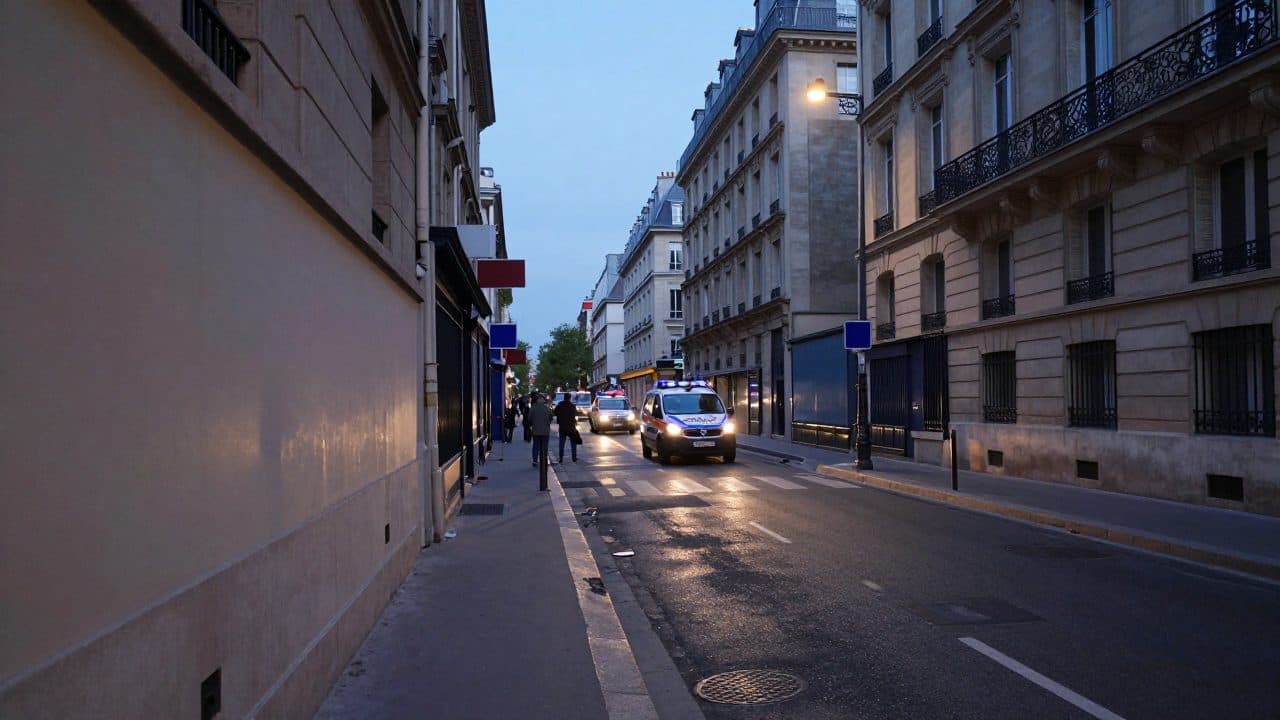 ParisAnti-Terrorism Prosecutor's Office Monitors Incident After Shots Fired From Car