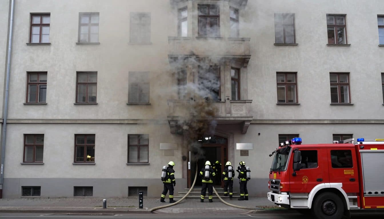 E-Scooter Battery Catches Fire in Vienna Stairwell – Resident Rescued Through Window