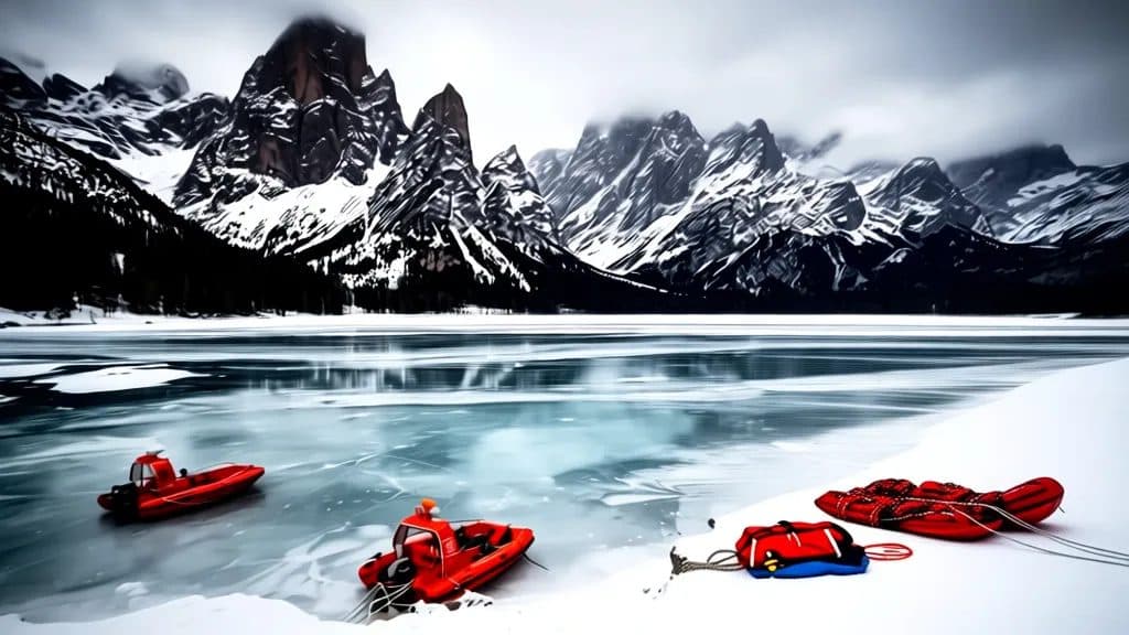 Tourists Fall Through Ice at Italy's Pragser Wildsee Lake, Five Rescued