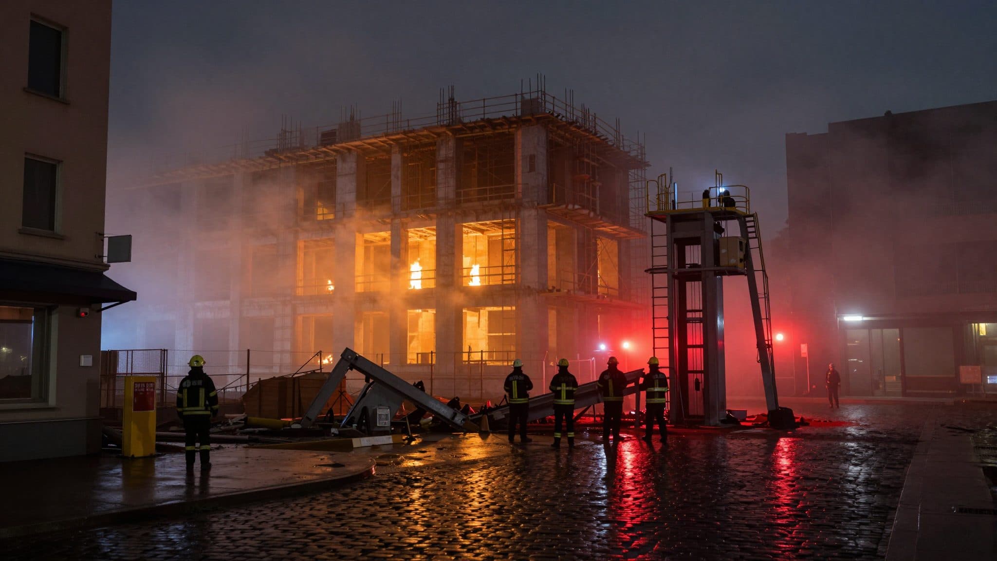 Six dead after fire at Brussels construction project – investigators do not rule out further victims