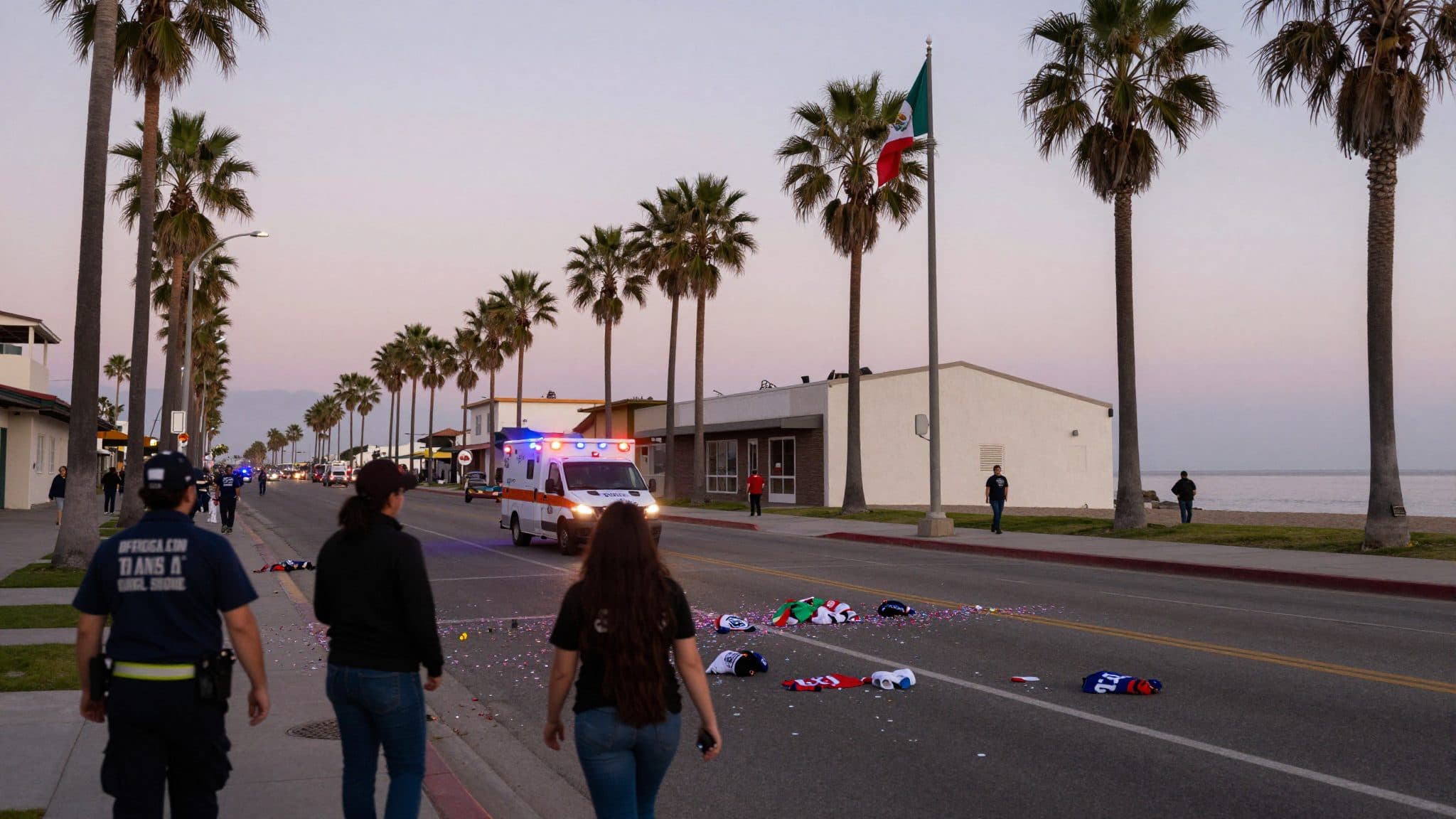 Car drives into celebrating crowd in Cabo San Lucas – at least 17 injured after World Cup match