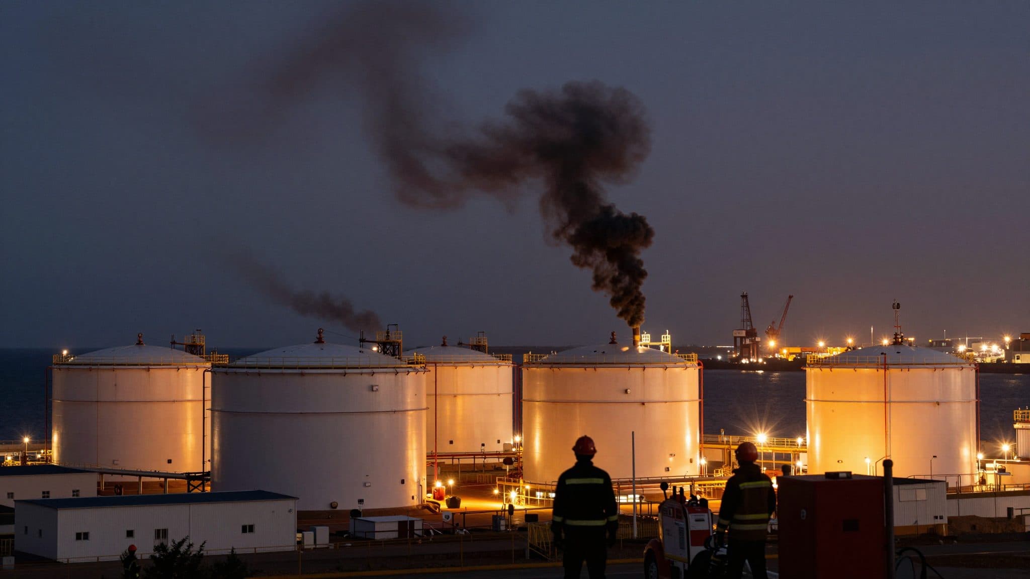 Ukraine says it struck oil terminal and depot near Kerch on annexed Crimean peninsula