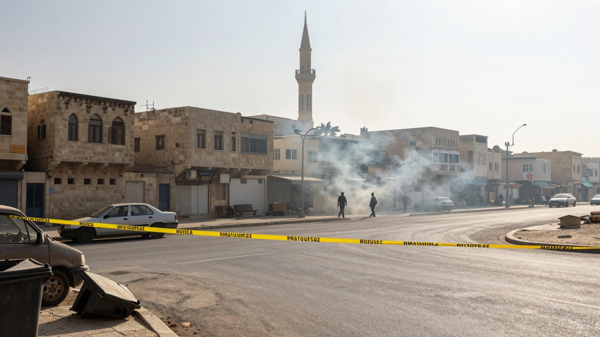 Two Bomb Explosions Shake Damascus During Macron's Syria Visit