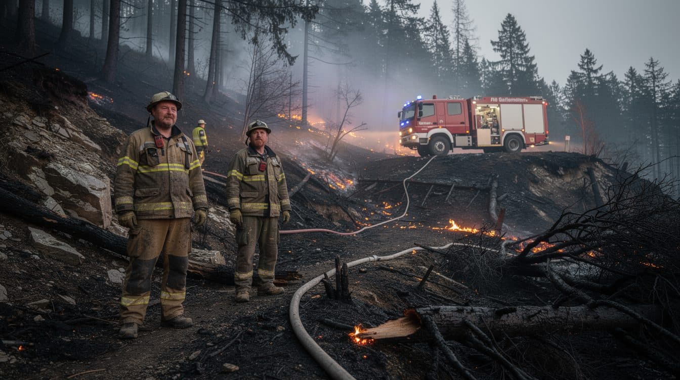 17-Day Forest Fire Near Graz Finally Extinguished