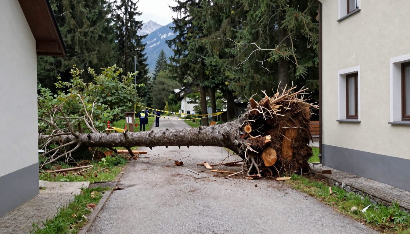 Ten-year-old child crushed by falling tree during logging work in Upper Bavaria