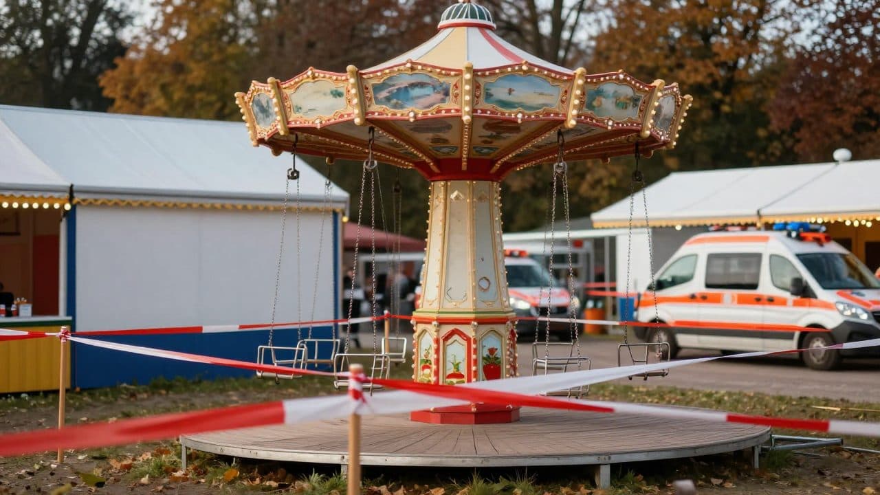 Employee resuscitated at Wiesn swing boat: Police see no danger to passengers