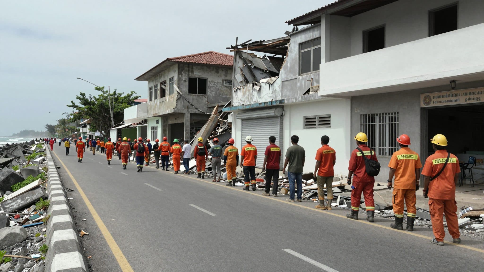 Magnitude 7.7 earthquake off Indonesia triggers tsunami warning, killing at least 20