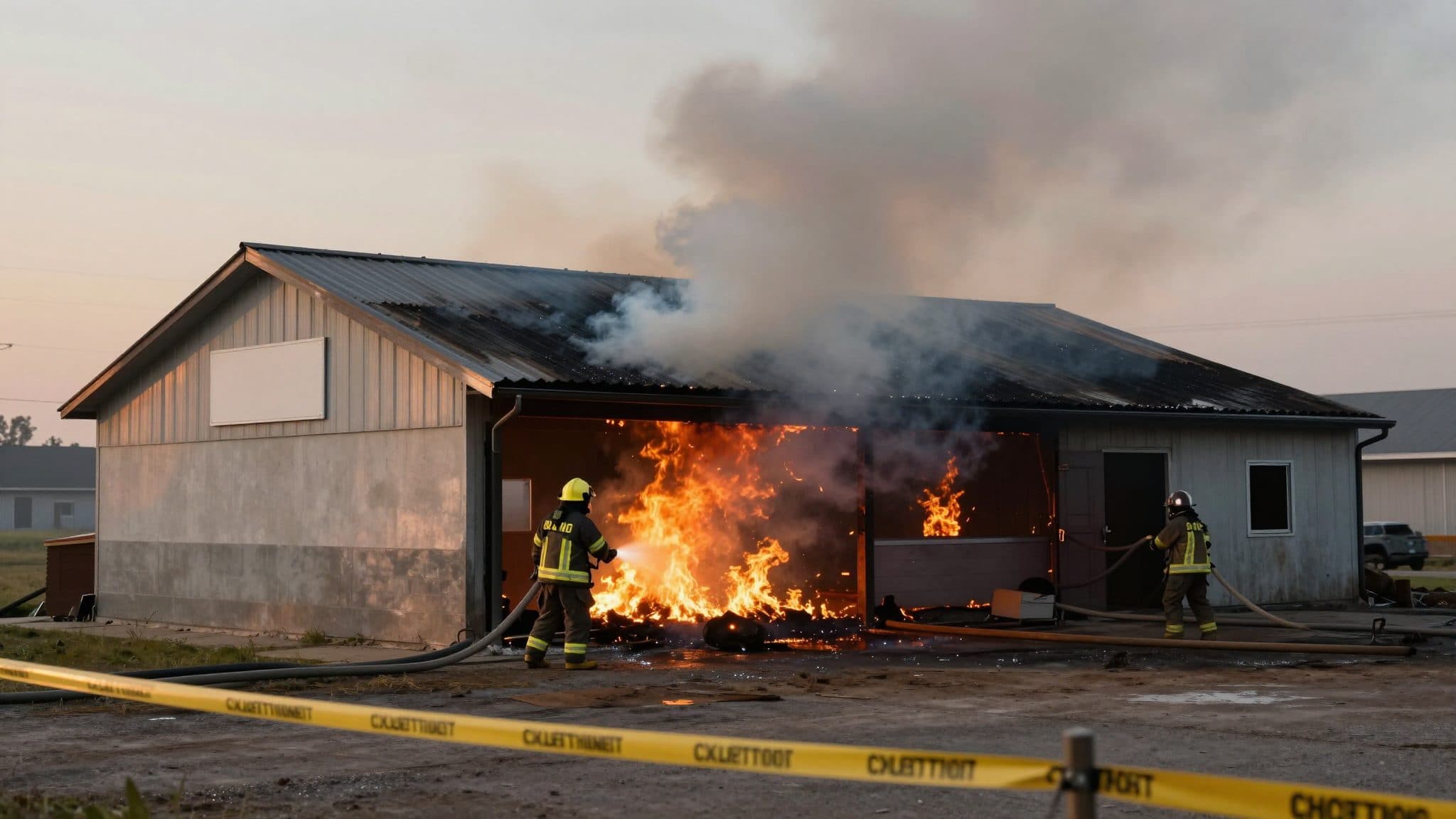 Full blaze at Tyrolean farm: 300 firefighters deployed, 30-year-old hospitalized