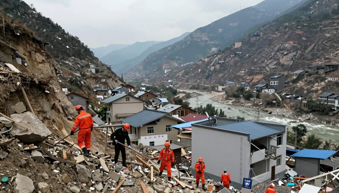 Death toll from southwest China landslide rises to 51; search operations conclude
