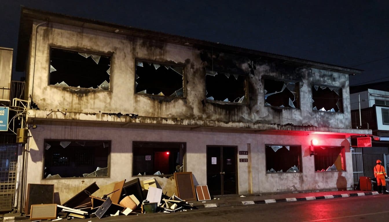 Fire in Bangkok pub claims 27 lives – Eyewitnesses report blocked escape routes