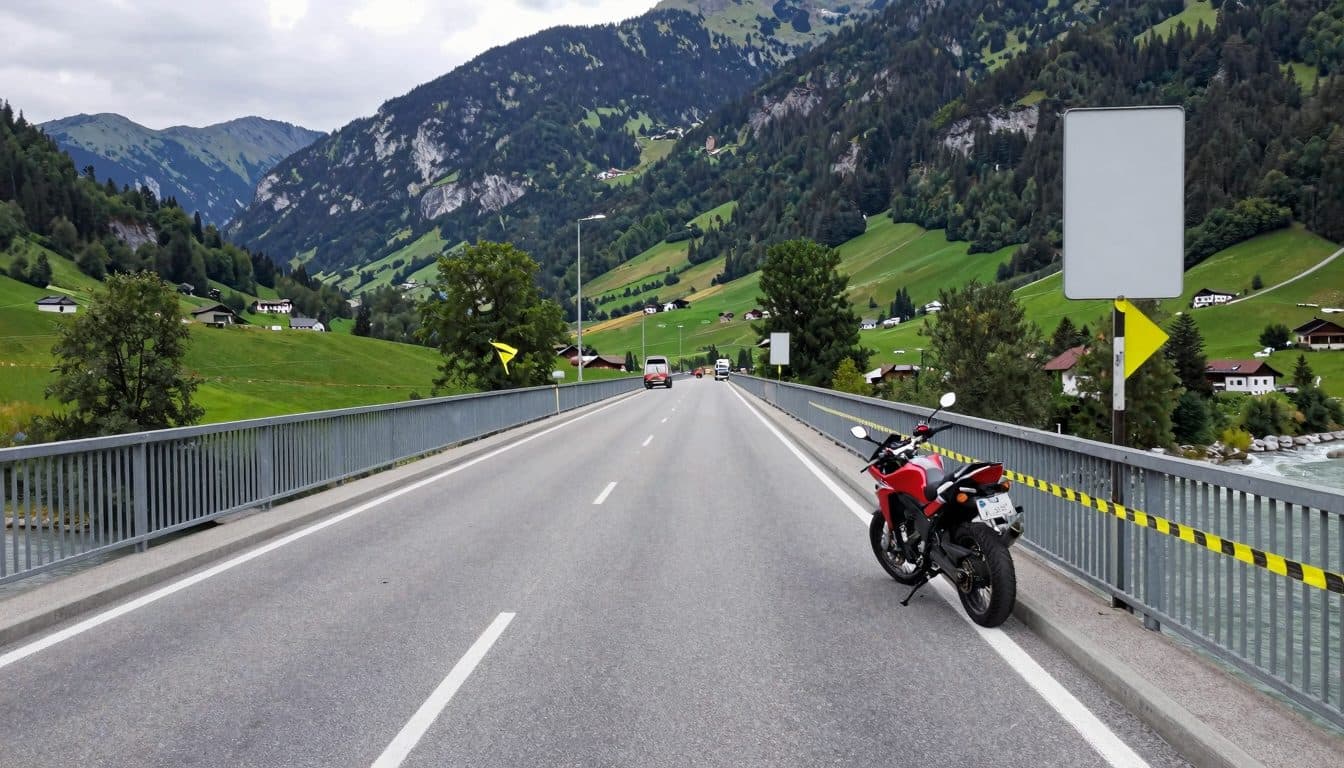 67-year-old dies in motorcycle accident on the L200 in Andelsbuch