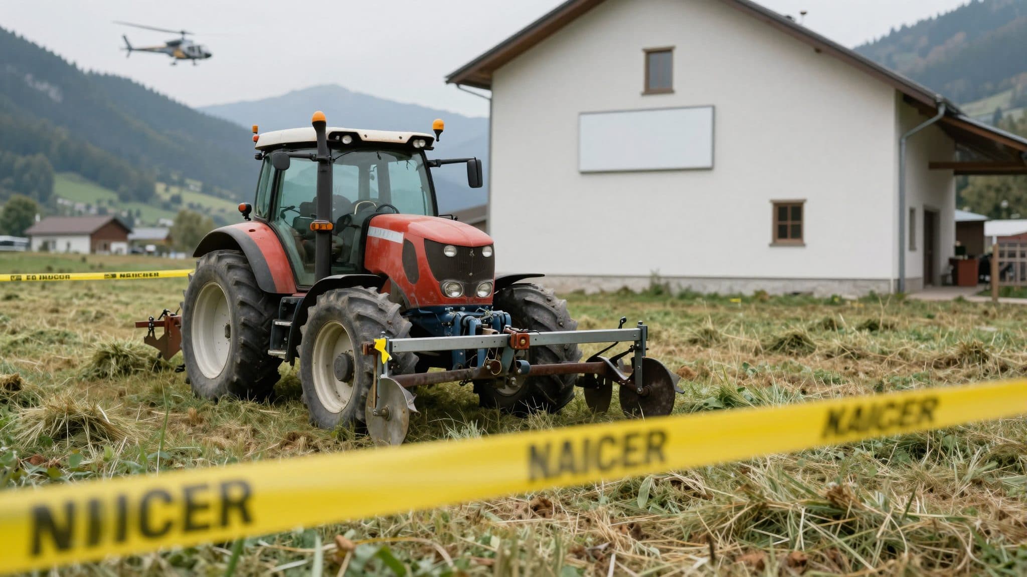 82-year-old gets caught in rotary tedder during hay work – life-threatening
