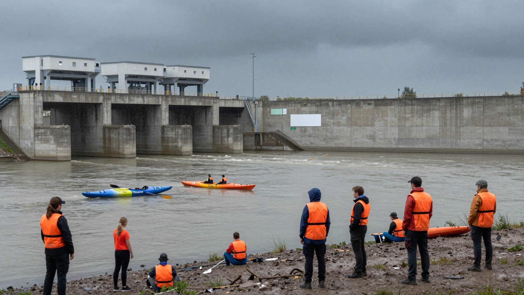 Eight People Rescued in Boat Accident on the Danube Near Ybbs-Persenbeug