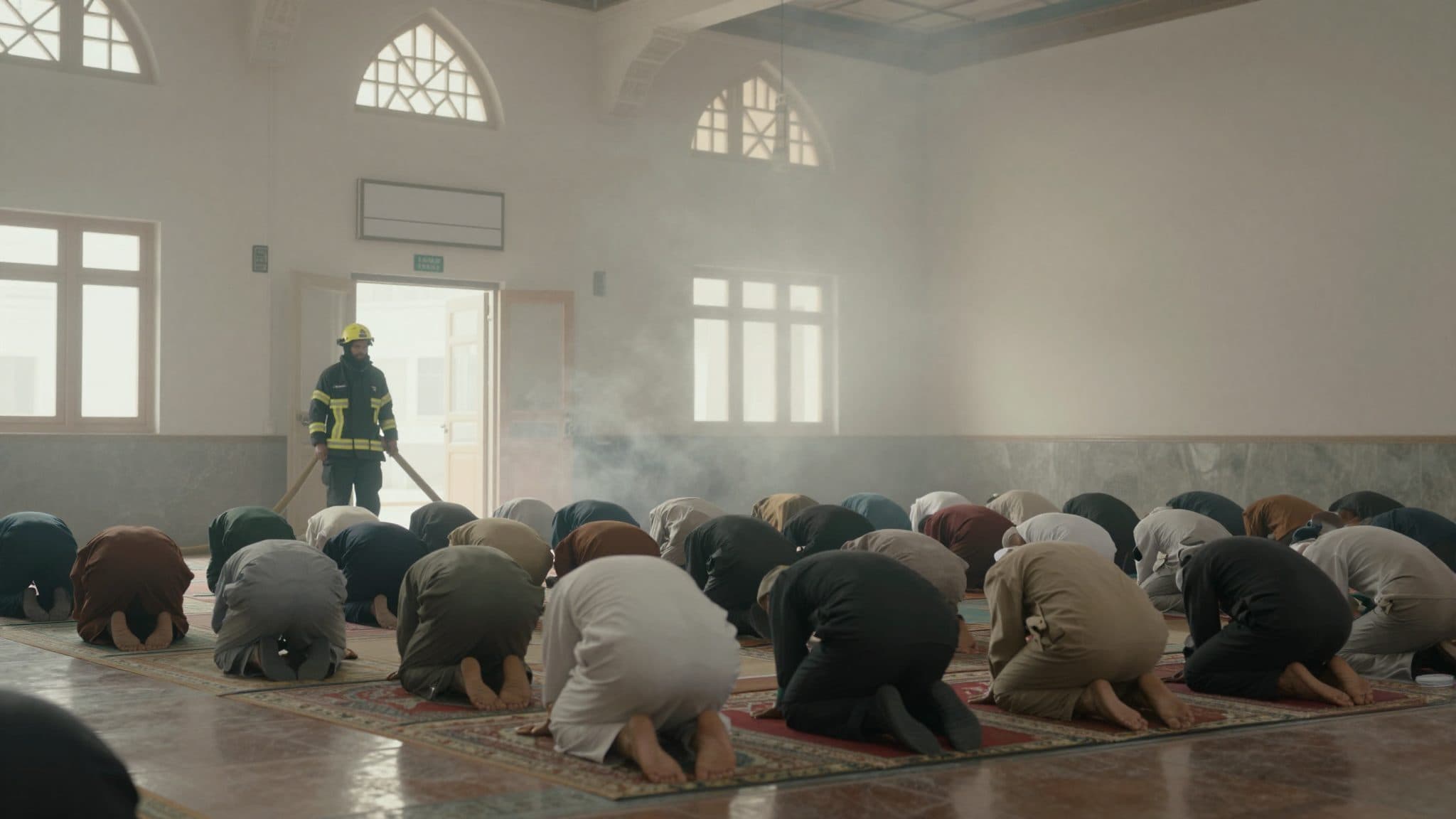 Indonesians gather for rain prayers as wildfires blanket South Sumatra in haze
