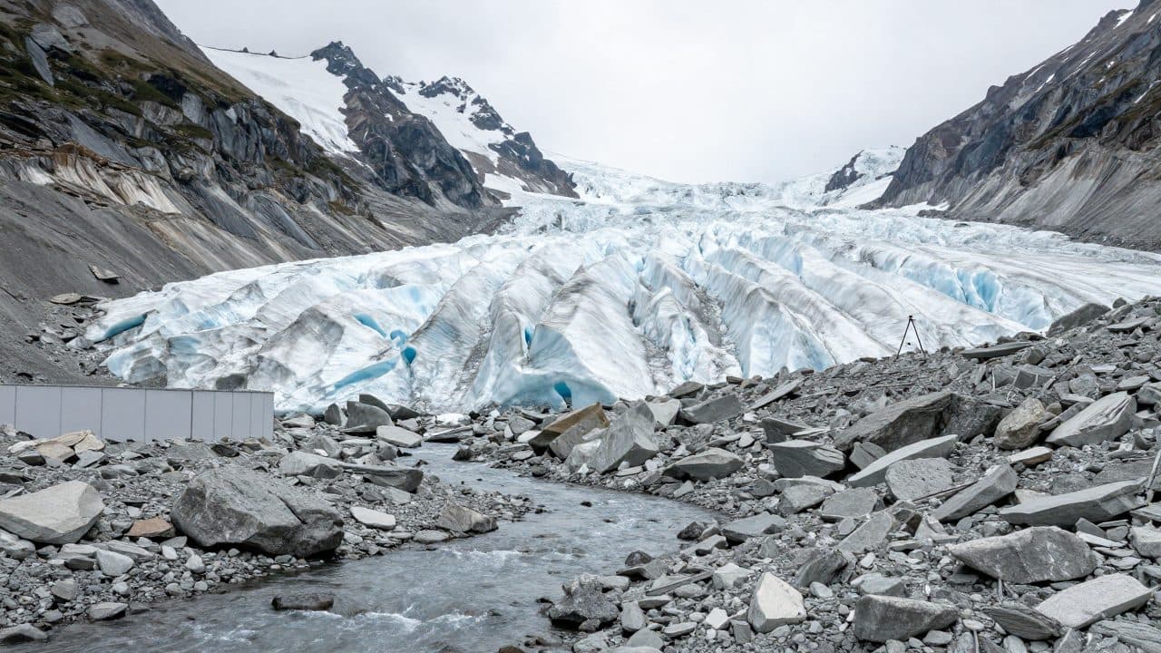 Measurement confirms massive ice loss of Swiss glaciers in 2026