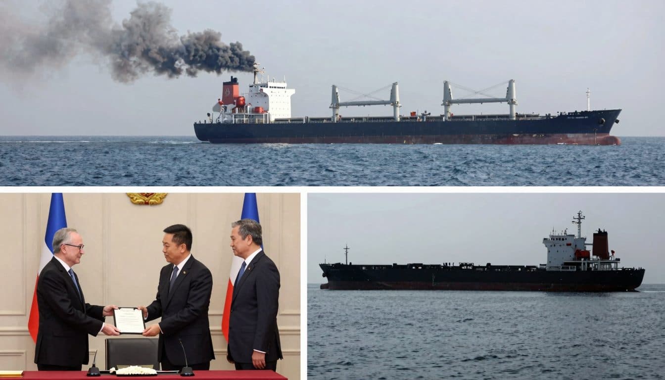 Iran threatens Ukraine: Attack on freighter in the Caspian Sea