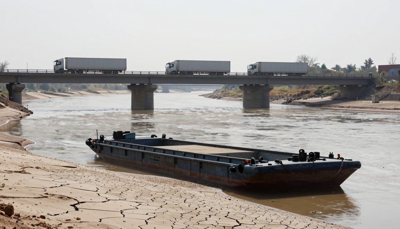 Federal states lift Sunday driving ban due to low water levels