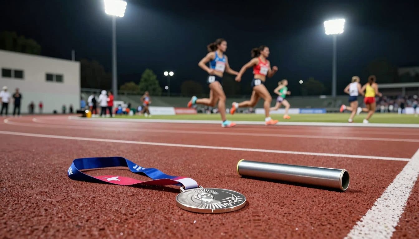 Silver for Swiss Women's Sprint Relay — Drama Over Botched Handover