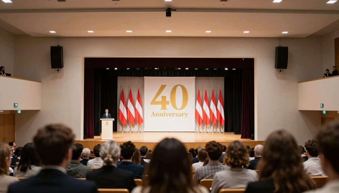 St. Pölten Celebrates 40 Years as State Capital: Festive Ceremony, Economic Review, and a Goulash Comparison