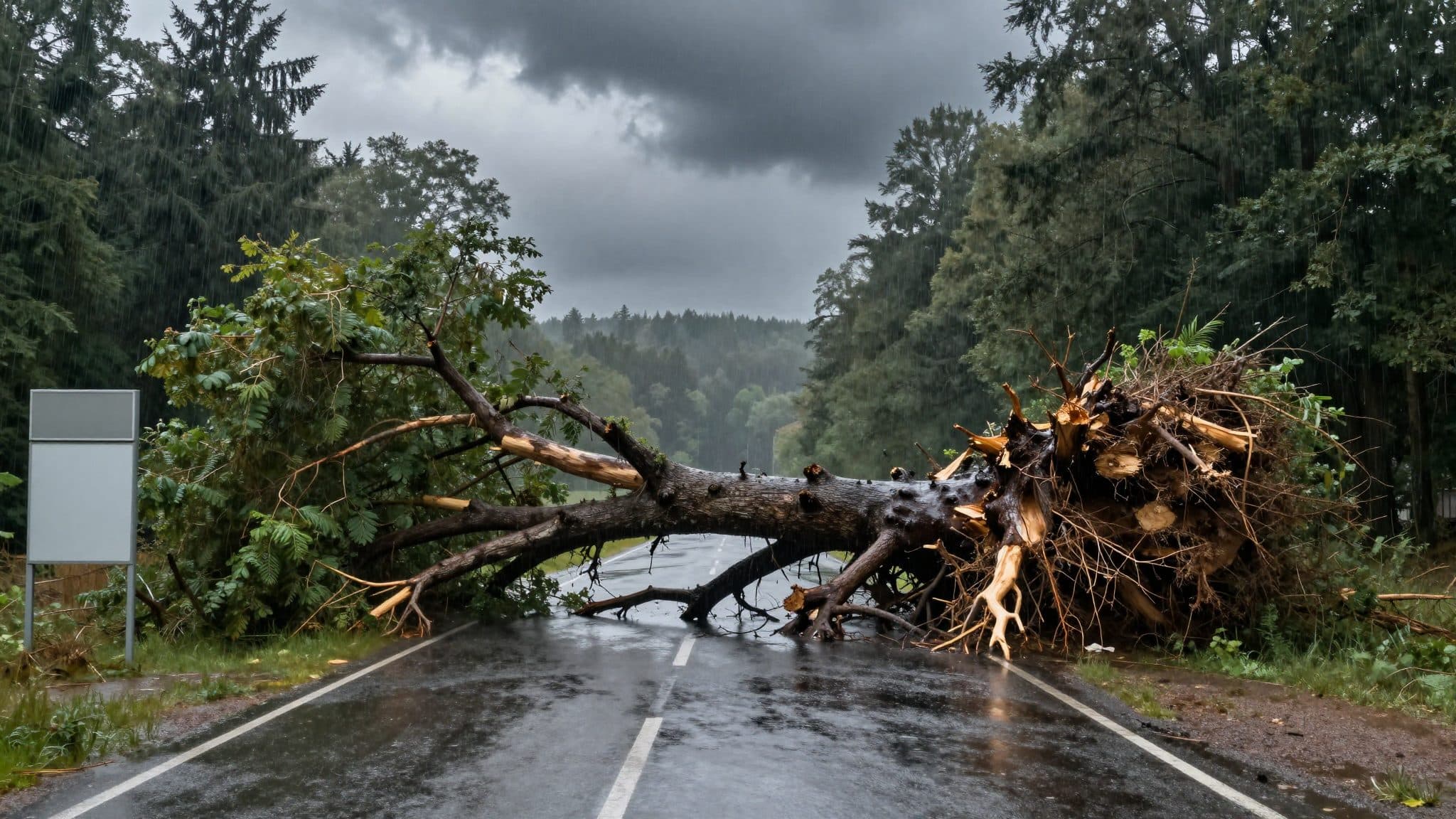 Woman killed by falling tree as storms and heavy rain hit parts of Germany