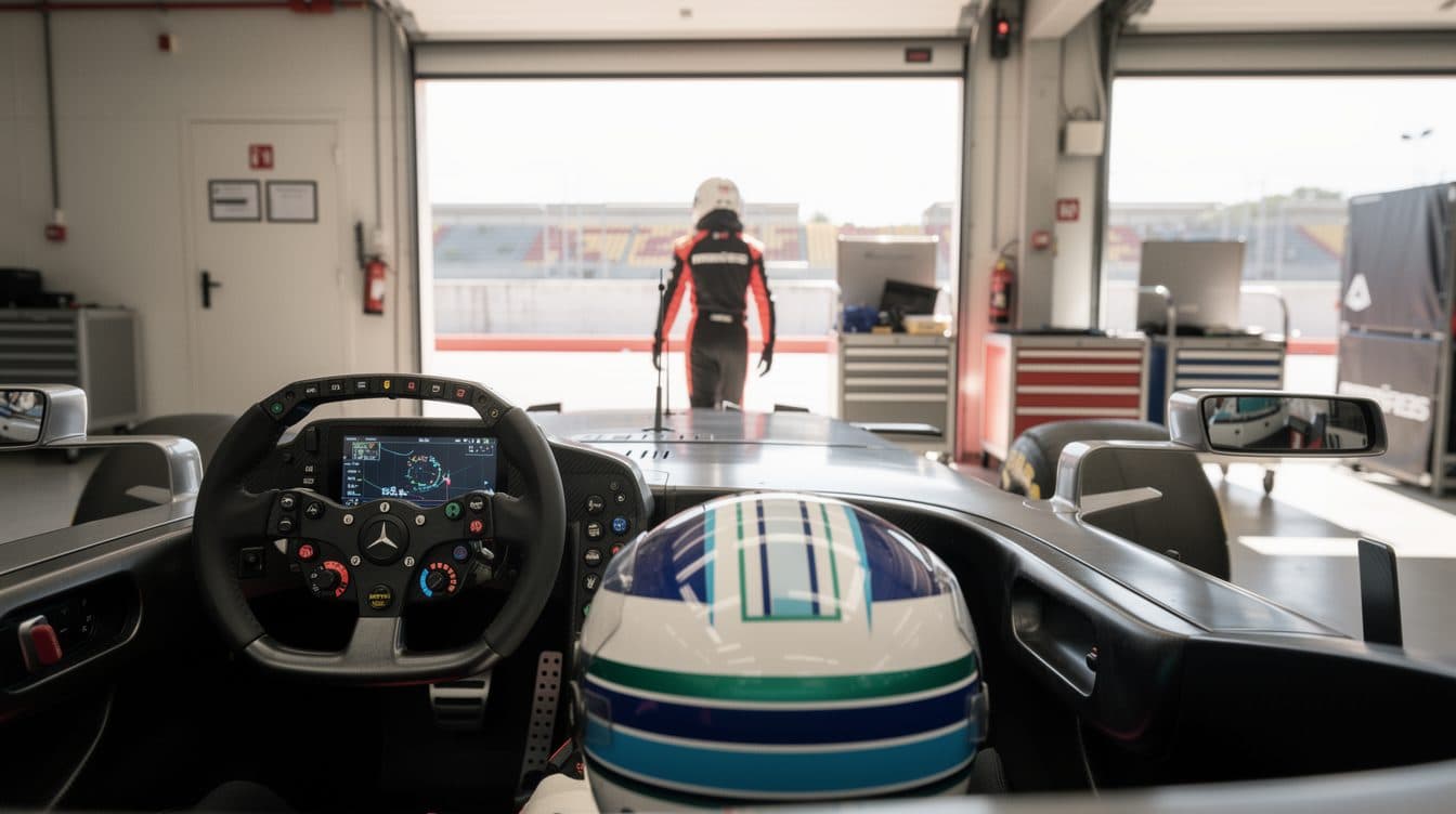 Russell sets fastest time in Barcelona, seven junior drivers get Formula 1 practice