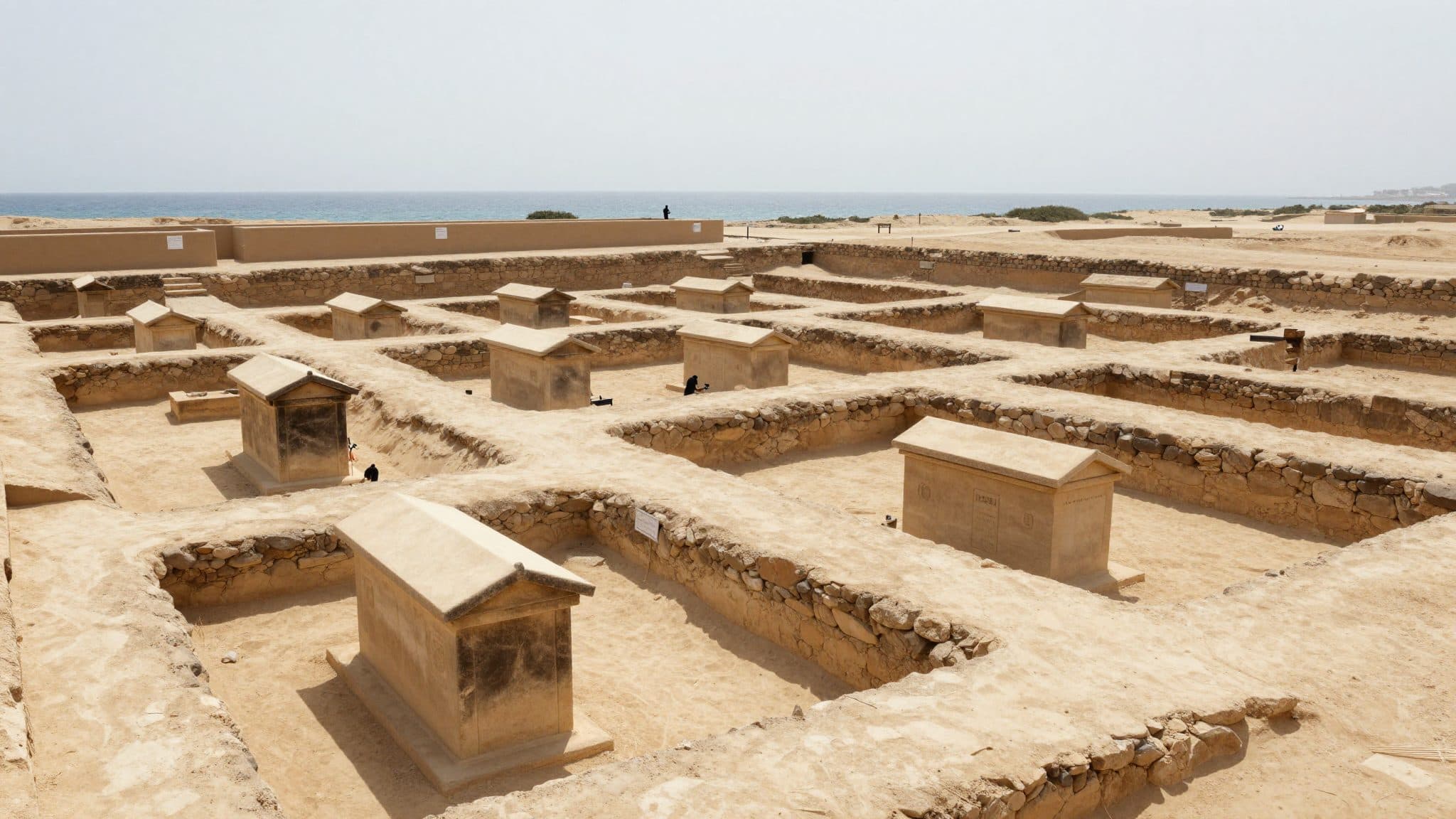 Archaeologists Discover Nearly 2,000-Year-Old Tombs in Egypt with Unopened Granite Sarcophagus