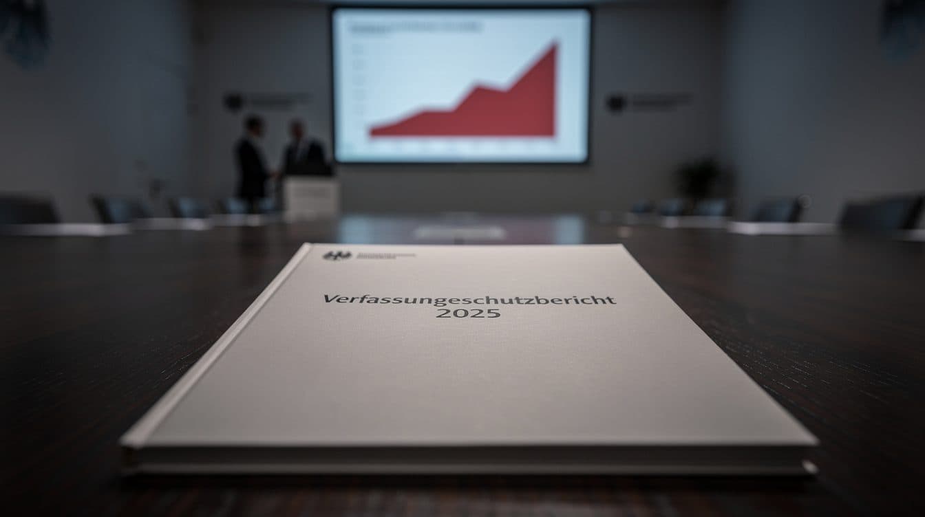Right-wing extremism in Brandenburg: peak in 2025 in the domestic intelligence report