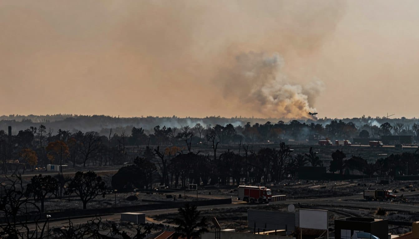 Wildfires in Southwestern Europe: Thousands of Tourists Evacuated Near Bordeaux, Situation Remains Tense
