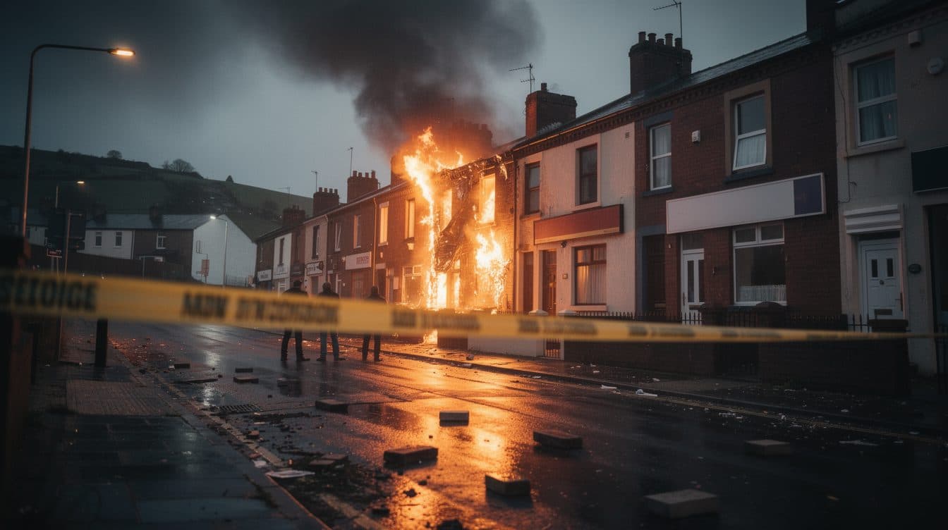 Anti-migrant riots shake Belfast – politicians vow tough crackdown