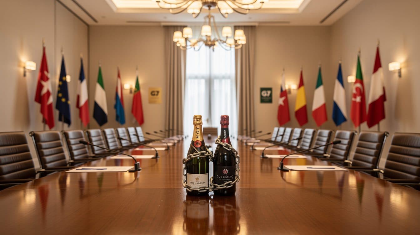 Trump threatens 100 percent tariff on French wines ahead of G7 summit