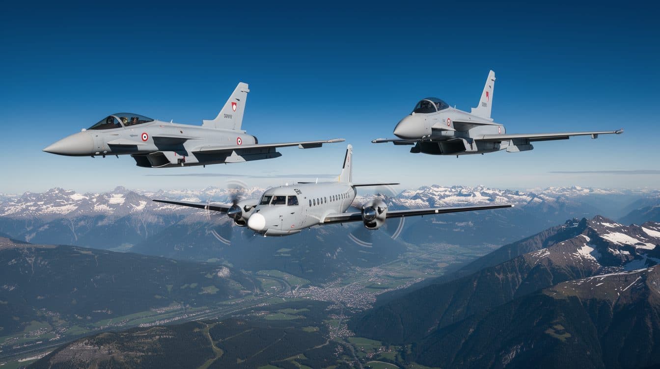 Austrian Eurofighters Scrambled After US Military Aircraft Enter Airspace Without Authorization