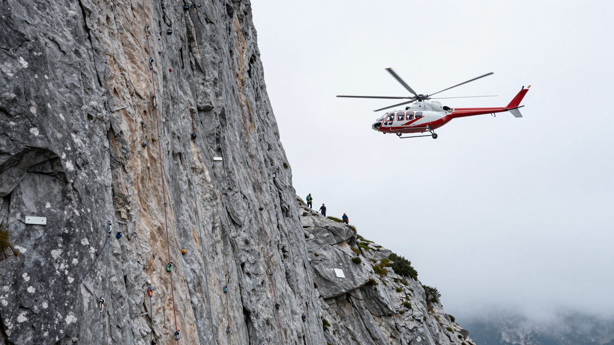 40-year-old falls around 25 meters in climbing garden in Zams