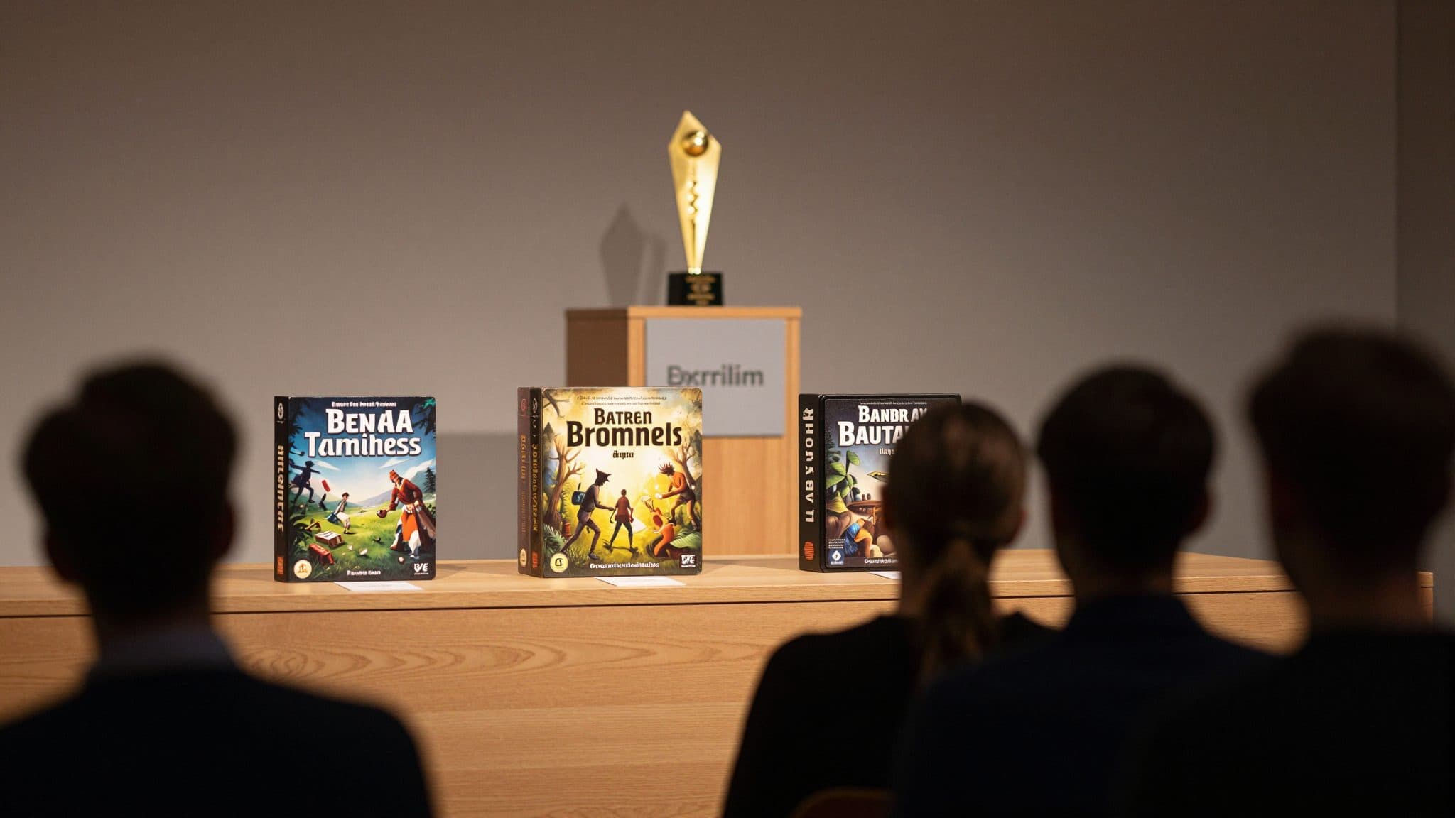 Three board games compete for the title "Spiel des Jahres" 2026
