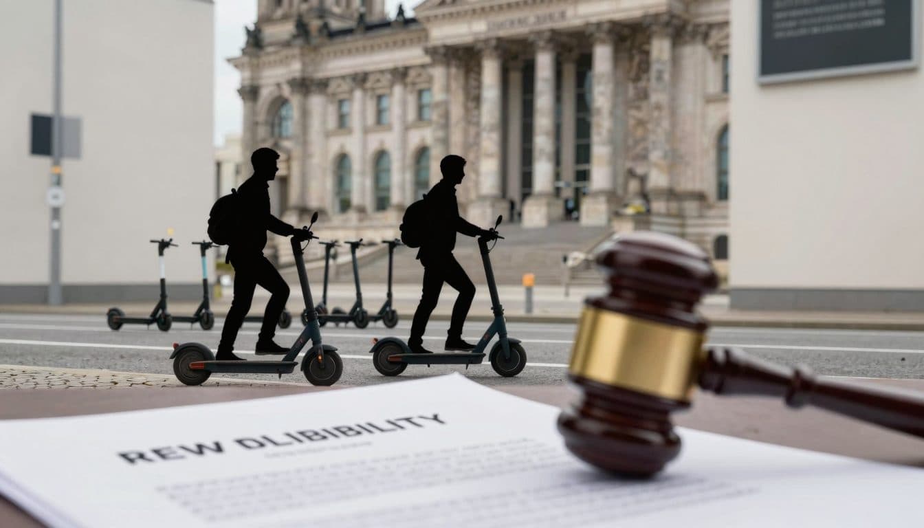 Bundestag Adopts Stricter Liability Rules for E-Scooter Rental Companies