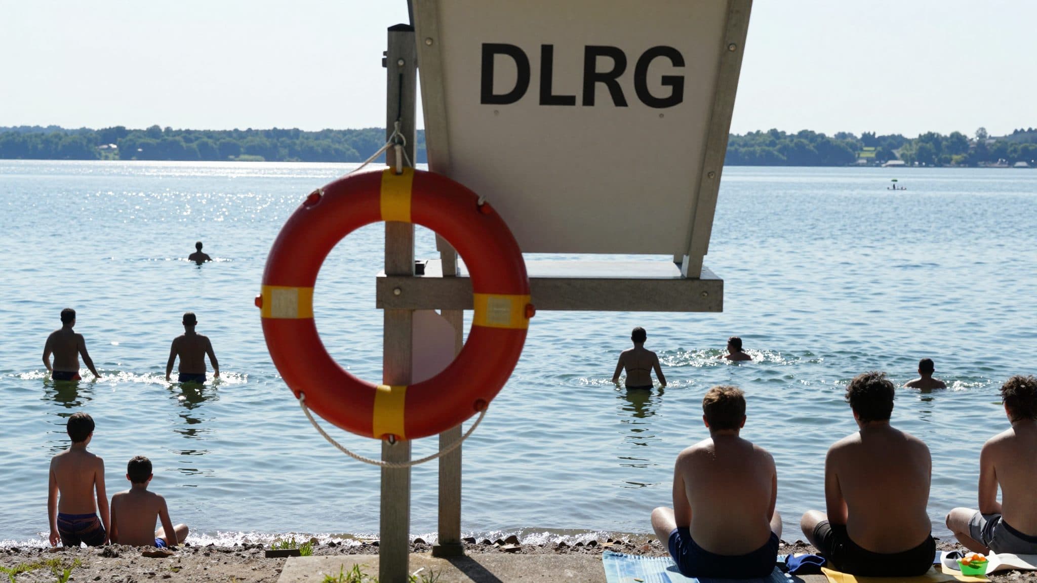 DLRG: At Least 26 Men and Boys Die in Swimming Accidents During a Heat Weekend