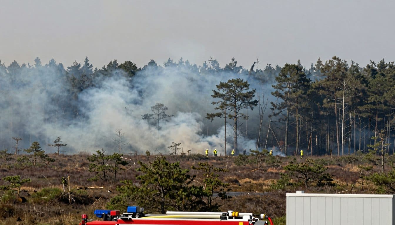 Lobau Fire Vienna: Major Operation by the Professional Fire Brigade