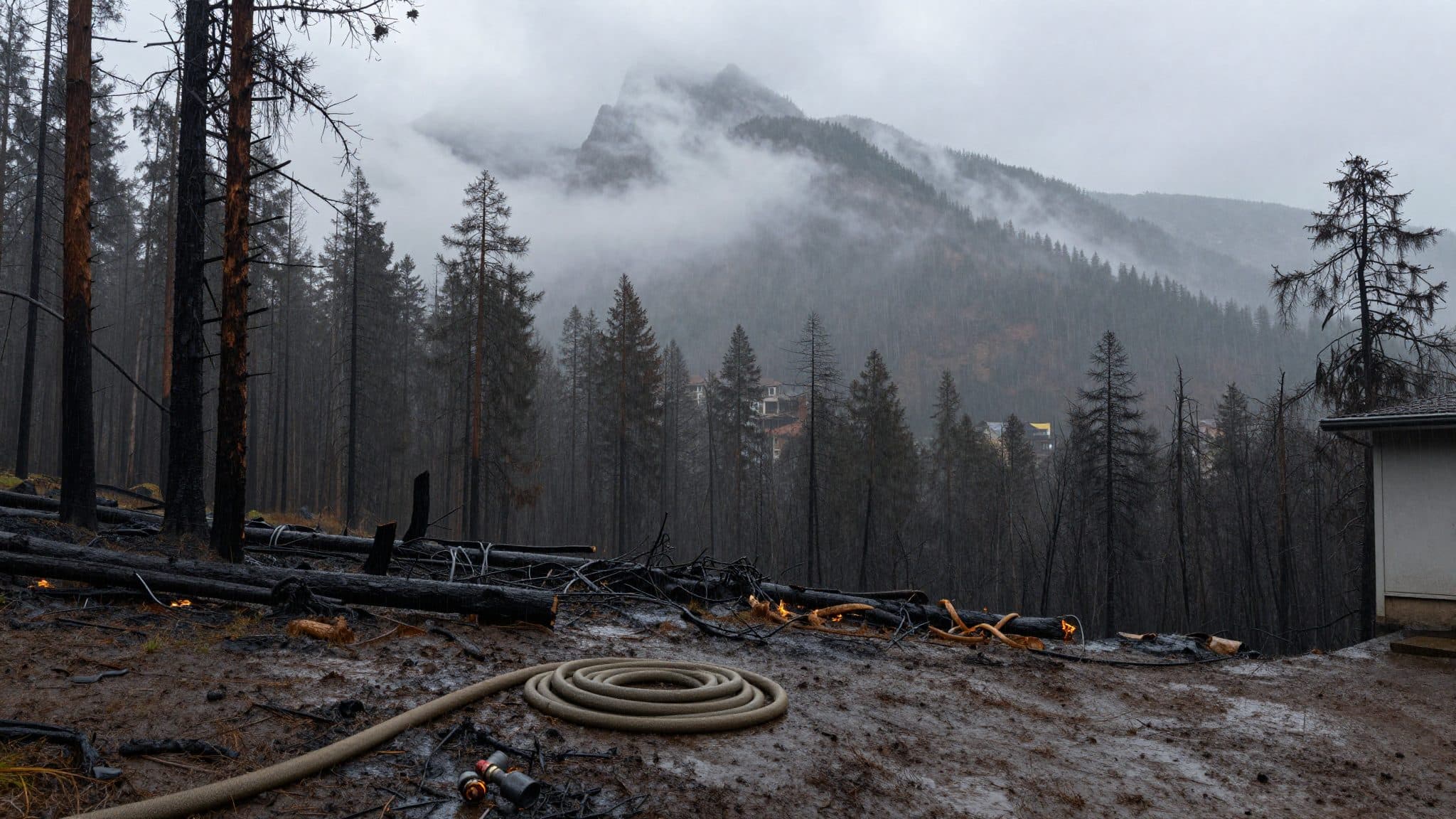 Heavy Rain Slows Wildfire in the Province of Udine – Situation in Friuli-Venezia Giulia