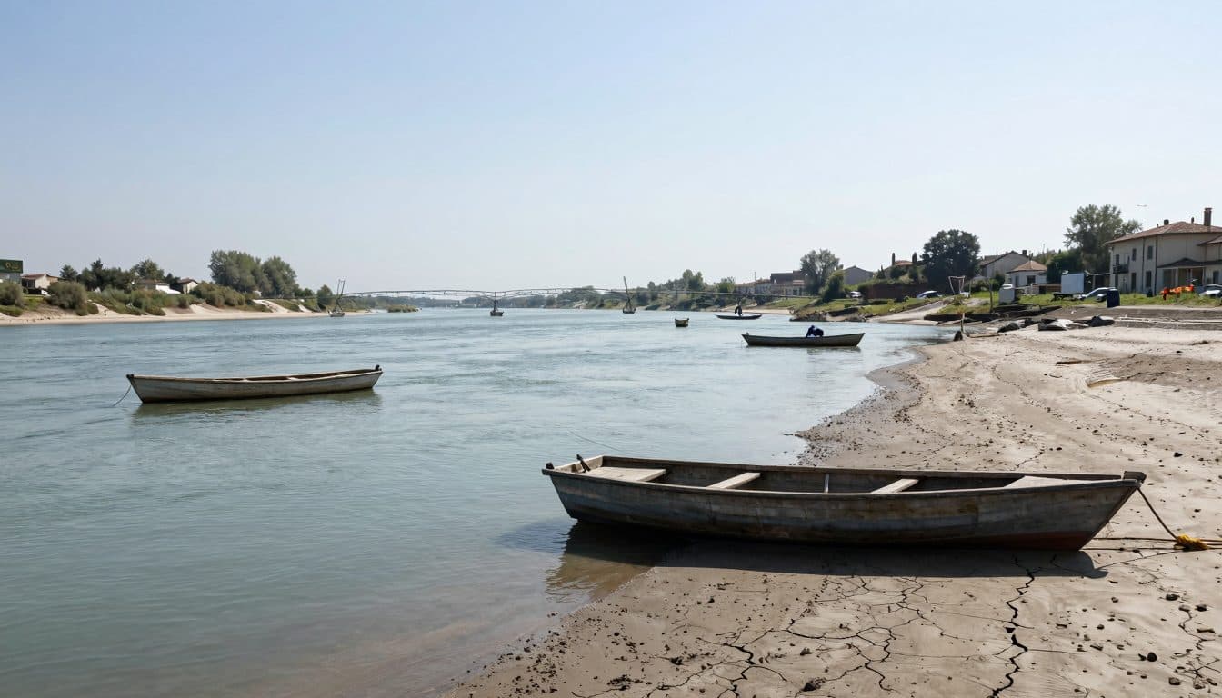 Drought in Northern Italy: Po Carries 70 Percent Less Water, Parmesan Producers Battle the Heat