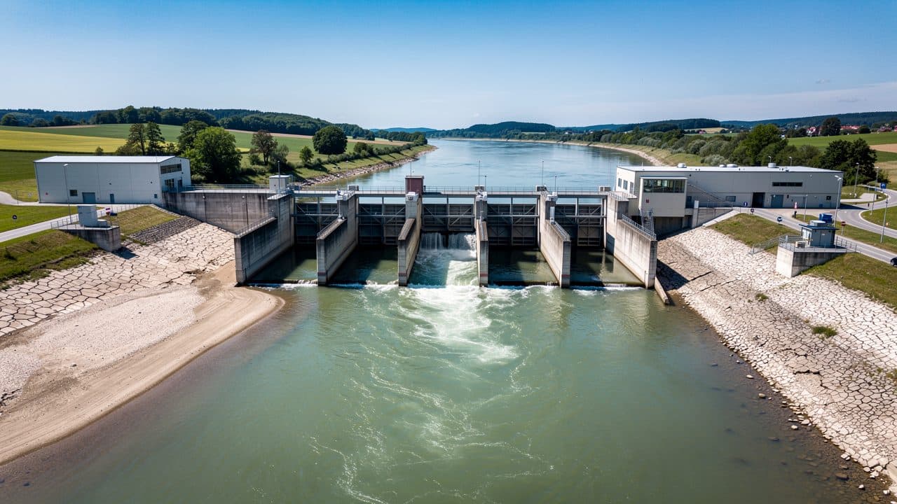 EnBW loses hydropower output due to drought