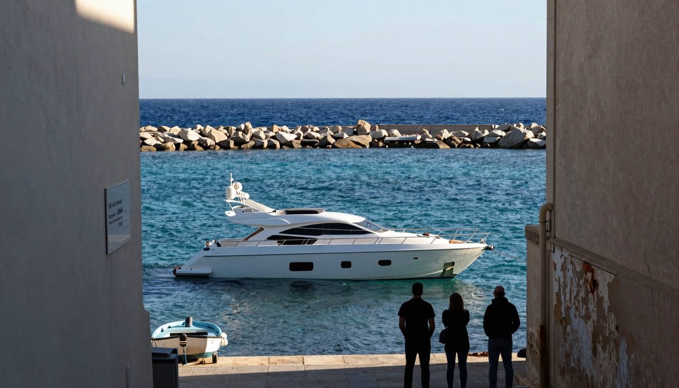 Eight-million-euro luxury yacht sinks off Sardinia four days after ownership change